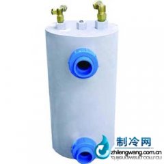 PVC外壳泳热泵钛换热器