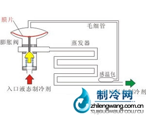 膨胀阀的结构和工作原理