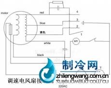 电风扇电机原理图